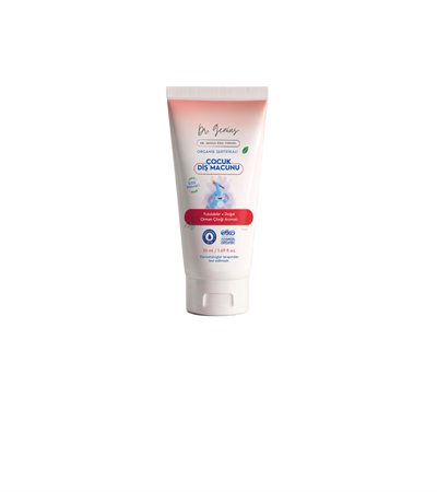 Dr. Genius Özel Formül Organik Sertifikalı Çocuk Diş Macunu - 50ml