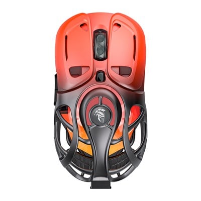 Throne Phantom Core İskelet Tasarım Ultra Hafif Kablosuz Oyuncu Mouse - 12000 DPI, Dual 1000Hz Polling Rate, 7 Butonlu RGB Tri-Mode Gecikmesiz Gaming Mouse - Redmoon