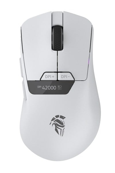 THRONE Reflex Pro 42.000 Dpi PAW 3395/2K OLED Ekran & Yazılım PTFE Gaming Mouse (2.4Ghz + BT + Type-C)