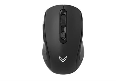 Valor Optic Active SwiftCharge Kablosuz Mouse - 1600 DPI Ayarlanabilir Optik Sensör, 5 Butonlu, Type-C Şarj Edilebilir 500mAh Bataryalı, 25 Güne Varan Pil Ömürlü Hafif Ofis Mouse - Siyah