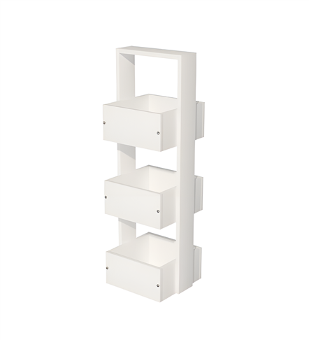 Erguliya 3 Katlı Sepet Organizer & Banyo Dolabı