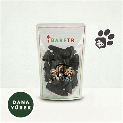 Dana Yürek Atıştırmalık Ödül maması 500 Gr Köpekler İçin