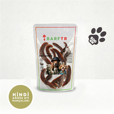 Hindi Göğüs Eti Parçaları Ödül Maması 500 GRAM Kediler İçin