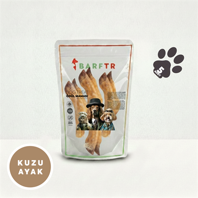 Kuzu Ayak Çiğnemelik Ödül Maması 5 Adet Köpekler İçin