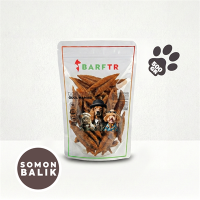 Somon Balık Atıştırmalık Ödül Maması 500 GRAM Kediler İçin