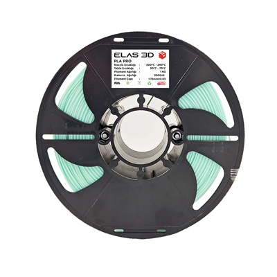 Elas PLA Pro Pastel Yeşil Filament 1.75 mm 1kg