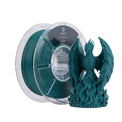 Microzey PLA Pro Max Zümrüt Yeşili Microzey Filament 1.75 mm 1kg