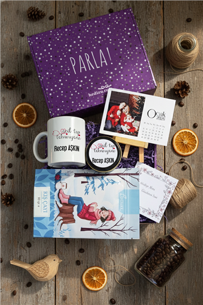 Acil Tıp Teknisyeni Hediye Kutusu - Kişiye Özel Kupa Standart, Bitki Çayı, Takvim, Mum