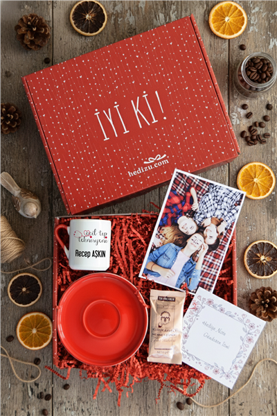 Acil Tıp Teknisyeni Hediye Kutusu - Kişiye Özel Türk Kahvesi Fincanı, Türk Kahvesi 6 Gr, Fotoğraf 1 Adet