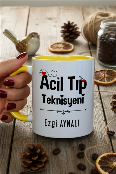 Acil Tıp Teknisyeni Kişiye Özel Kupa Bardak Standart