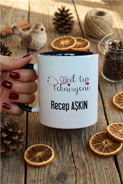 Acil Tıp Teknisyeni Kişiye Özel Kupa Bardak Standart