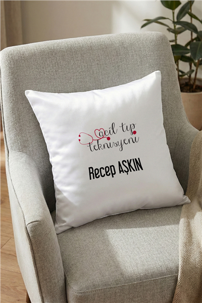 Acil Tıp Teknisyeni Kişiye Özel Yastık