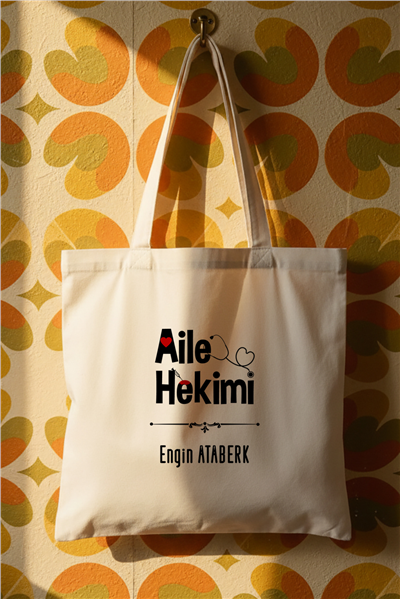 Aile Hekimi Kişiye Özel Bez Çanta