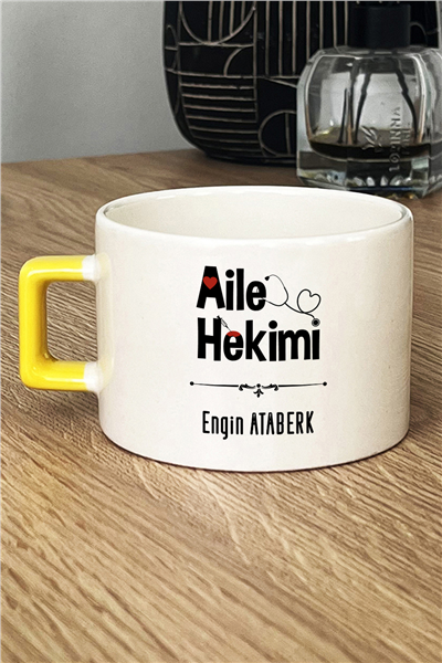 Aile Hekimi Kişiye Özel Lüks Fincan
