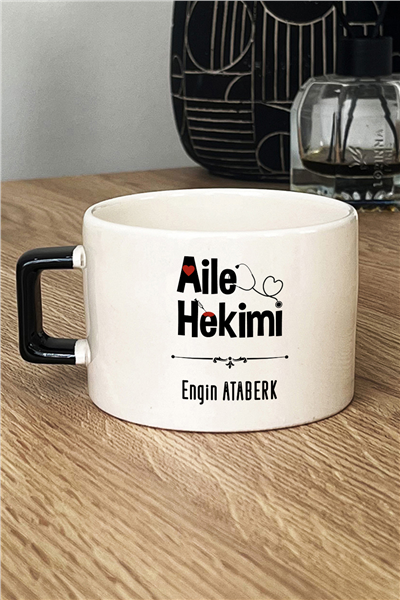Aile Hekimi Kişiye Özel Lüks Fincan