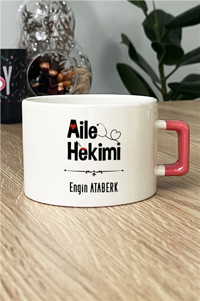 Aile Hekimi Kişiye Özel Lüks Fincan