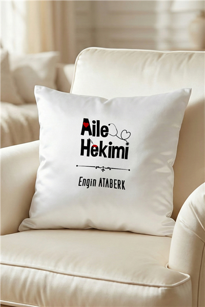 Aile Hekimi Kişiye Özel Yastık