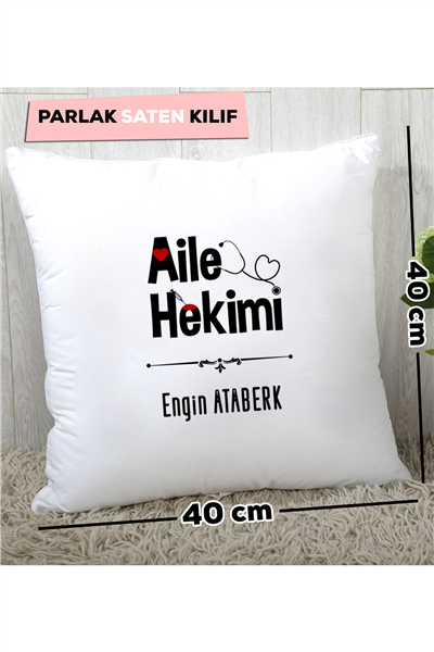 Aile Hekimi Kişiye Özel Yastık
