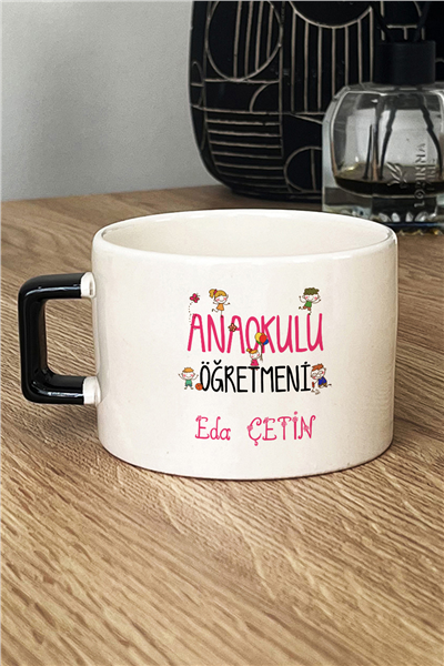 Anaokulu Öğretmeni Kişiye Özel Lüks Fincan