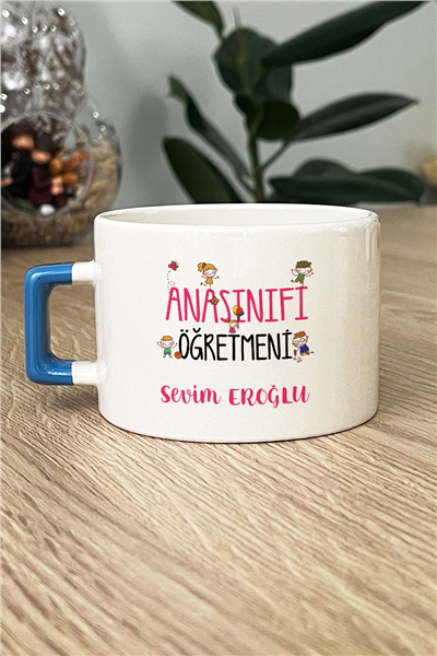Anasınıfı Öğretmeni Kişiye Özel Lüks Fincan