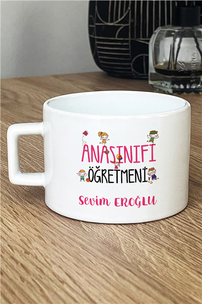 Anasınıfı Öğretmeni Kişiye Özel Lüks Fincan
