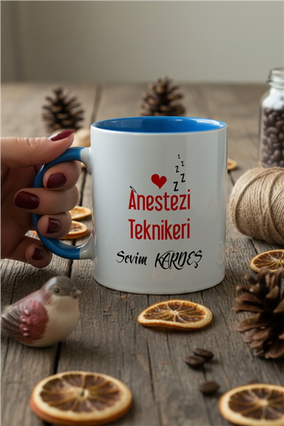 Anestezi Teknikeri Kişiye Özel Kupa Bardak Standart