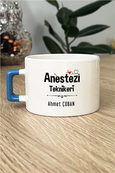 Anestezi Teknikeri Kişiye Özel Lüks Fincan
