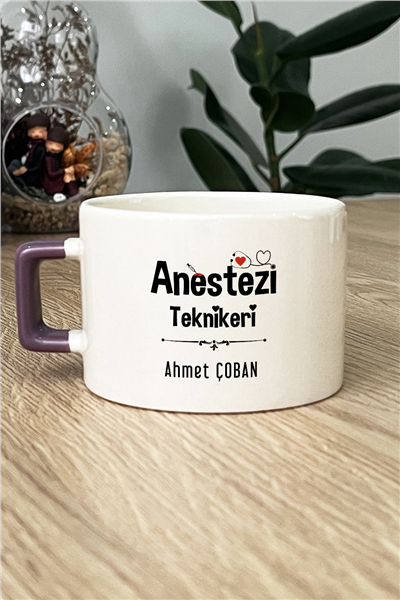 Anestezi Teknikeri Kişiye Özel Lüks Fincan