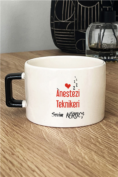 Anestezi Teknikeri Kişiye Özel Lüks Fincan