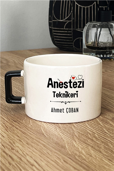 Anestezi Teknikeri Kişiye Özel Lüks Fincan