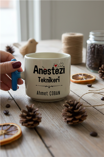 Anestezi Teknikeri Kişiye Özel T Kupa