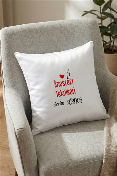 Anestezi Teknikeri Kişiye Özel Yastık