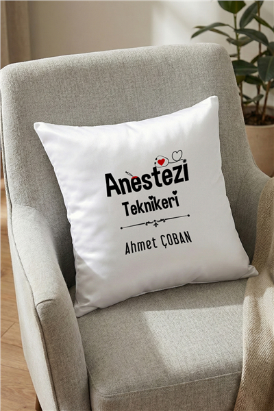 Anestezi Teknikeri Kişiye Özel Yastık