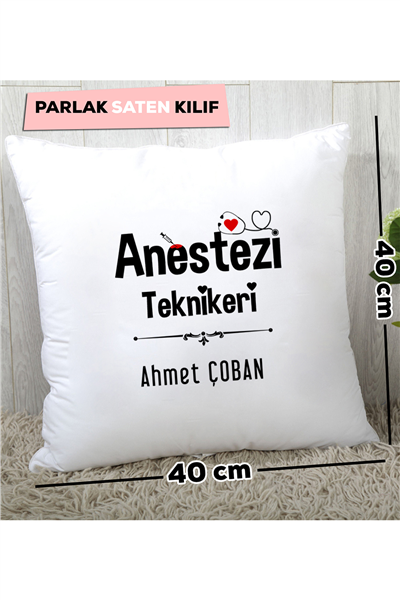 Anestezi Teknikeri Kişiye Özel Yastık