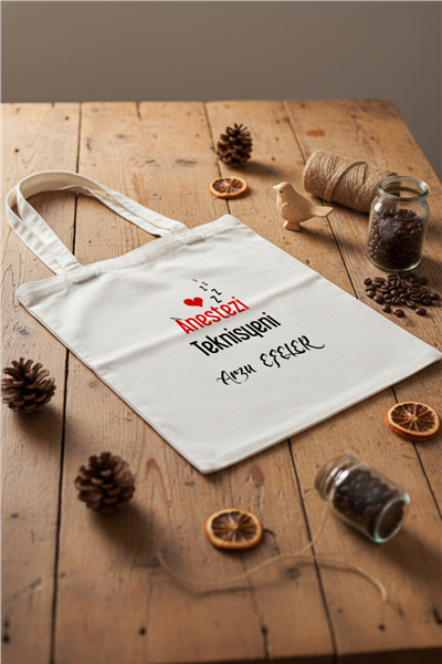 Anestezi Teknisyeni Kişiye Özel Bez Çanta