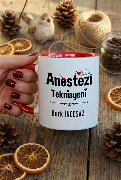Anestezi Teknisyeni Kişiye Özel Kupa Bardak Standart