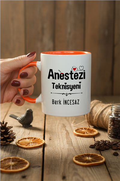 Anestezi Teknisyeni Kişiye Özel Kupa Bardak Standart