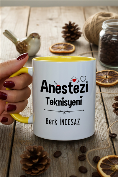 Anestezi Teknisyeni Kişiye Özel Kupa Bardak Standart