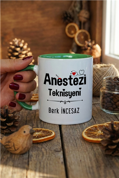 Anestezi Teknisyeni Kişiye Özel Kupa Bardak Standart