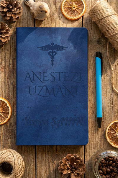 Anestezi Uzmanı Kişiye Özel Defter ve Kalem