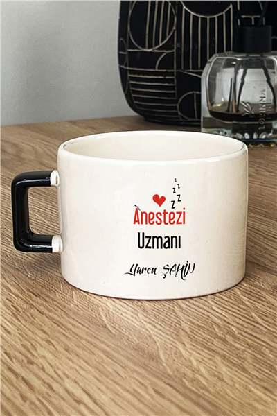 Anestezi Uzmanı Kişiye Özel Lüks Fincan