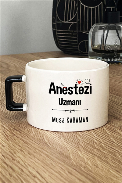 Anestezi Uzmanı Kişiye Özel Lüks Fincan