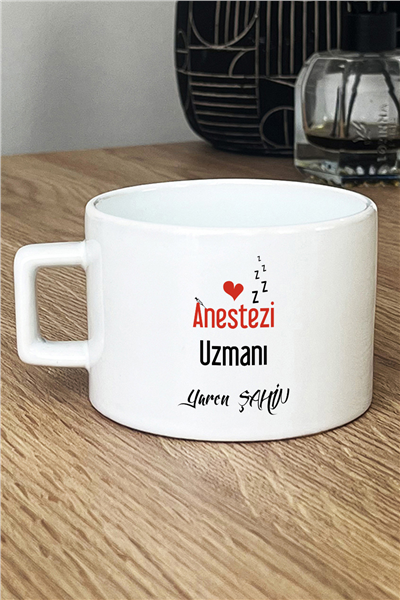 Anestezi Uzmanı Kişiye Özel Lüks Fincan