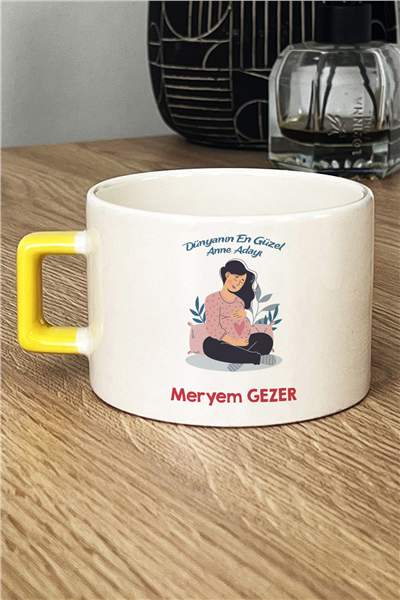 Anne Adayı Kişiye Özel Lüks Fincan