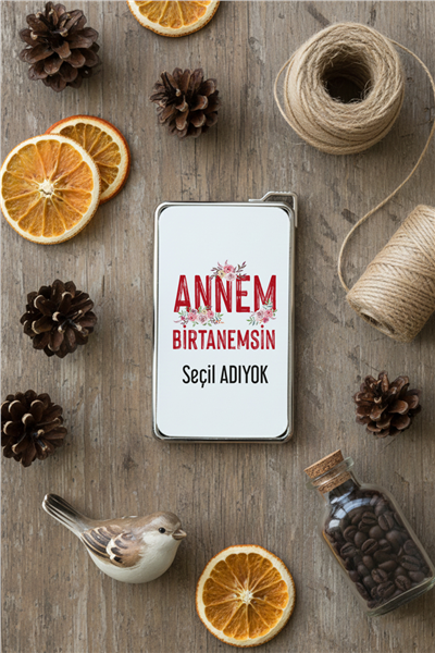 Annem Birtanemsin Kişiye Özel Çakmak