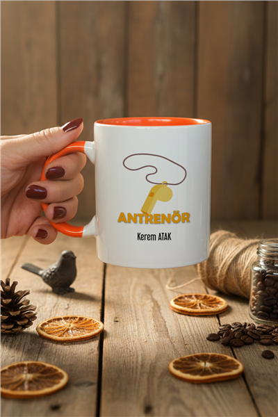 Antrenör Kişiye Özel Kupa Bardak Standart