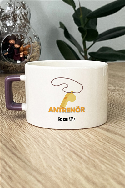 Antrenör Kişiye Özel Lüks Fincan