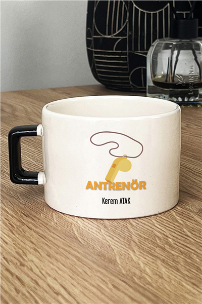Antrenör Kişiye Özel Lüks Fincan