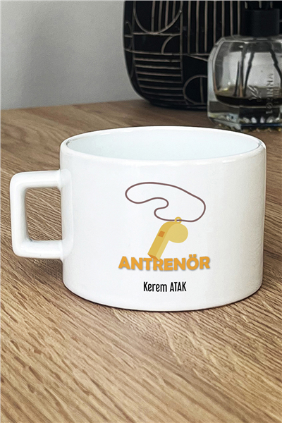 Antrenör Kişiye Özel Lüks Fincan