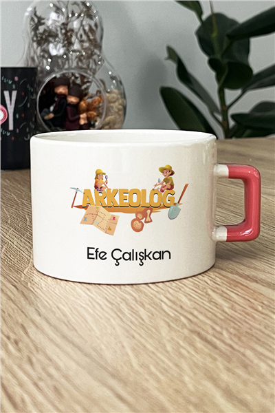 Arkeolog Kişiye Özel Lüks Fincan
